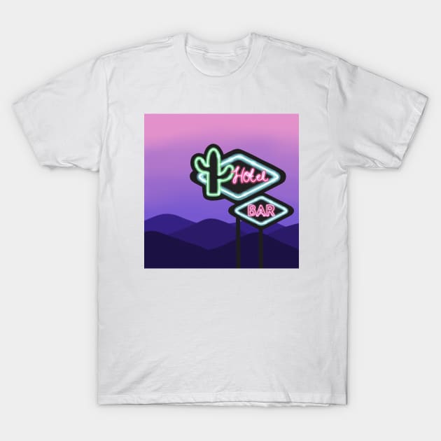 Neon signs T-Shirt by Jasmwills